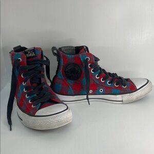 CONVERSE Chuck Taylor All Star High Woolrich Sneakers Womens 8.5